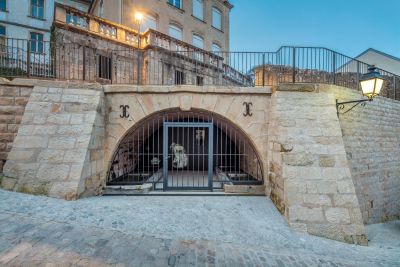 Réinterprétation de l’ancien lavoir, Larochette
